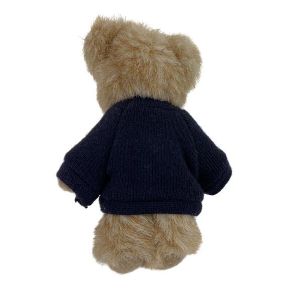 Boyds Bear Plush Bear 4" Mini Message Thinkin of Ya Kisses Blue Sweater - Picture 6 of 9